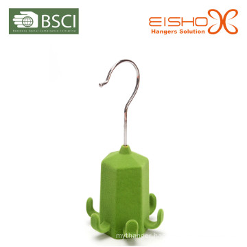 2015 High Quality Green Velvet Belt/ Tie Hanger (MP04-3)